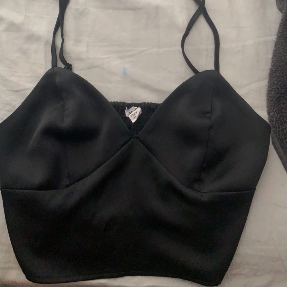 extra small black tanktop